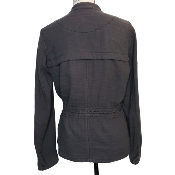 Anthro Hei Hei linen jacket with drawstring waist - Picture 2 of 6